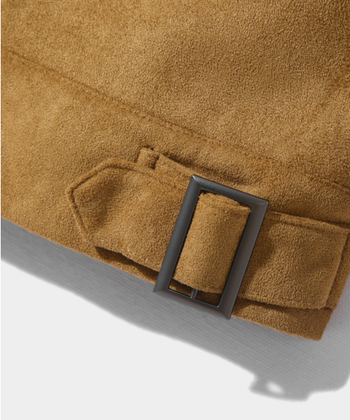 DIMITRI BLACK（ディミトリブラック）の「2WAYビーガンスエードジャケット_ブラウン（MA-1・レディース・その他・MEDIUM/LARGE/X-LARGE）」の12枚目の写真