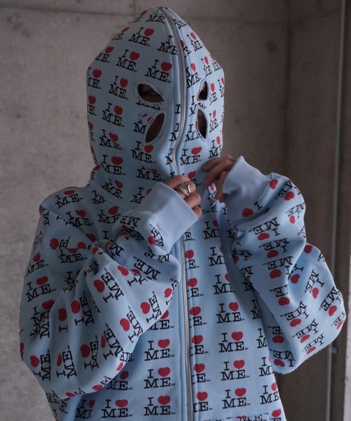 I heart me blue butterfly hoodie（パーカー）｜ASHLEY WILLIAMS