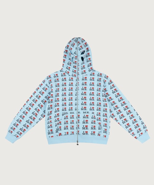 I heart me blue butterfly hoodie（パーカー）｜ASHLEY WILLIAMS