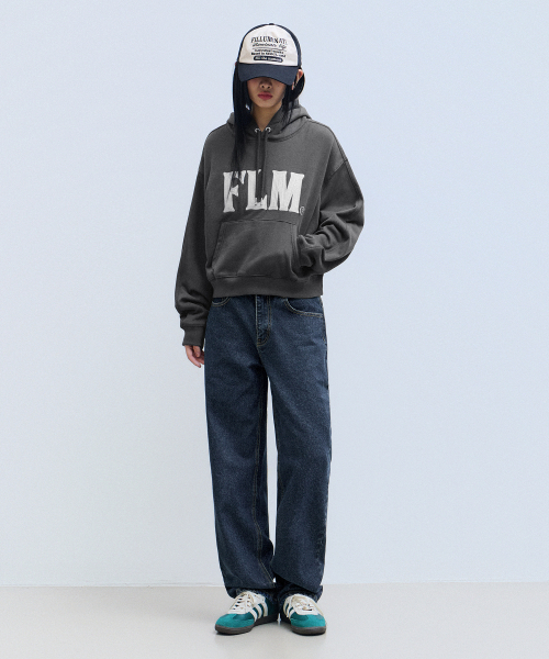 F.ILLUMINATE（フィルミネイト）の「レギュラーテーパードデニムパンツ-ブラック（デニムパンツ・レディース・その他・SMALL/MEDIUM/LARGE）」の6枚目の写真