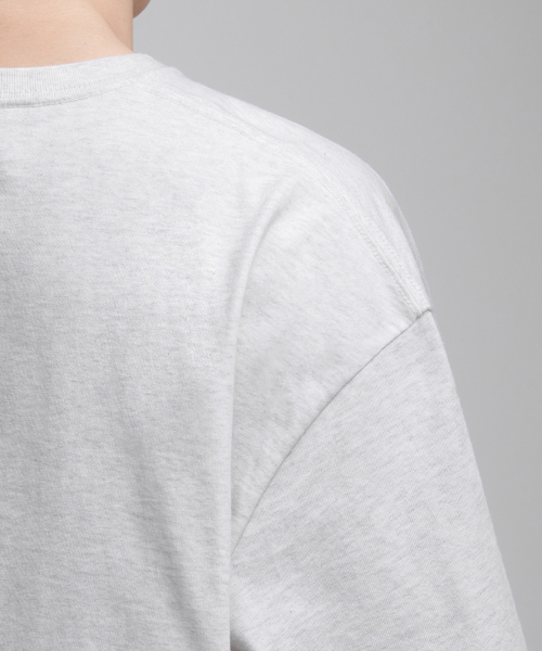 MUSINSA STANDARD（ムシンサスタンダード）の「オーバーサイズクルーネックTシャツ [オートミール]（Tシャツ/カットソー・メンズ・その他・SMALL/MEDIUM/LARGE/X-LARGE/XX-LARGE）」の5枚目の写真