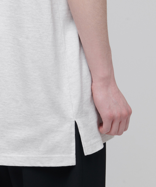 MUSINSA STANDARD（ムシンサスタンダード）の「オーバーサイズクルーネックTシャツ [オートミール]（Tシャツ/カットソー・メンズ・その他・SMALL/MEDIUM/LARGE/X-LARGE/XX-LARGE）」の6枚目の写真