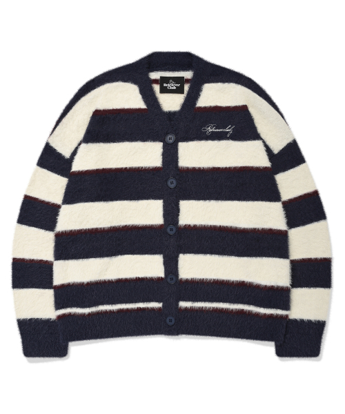 Retriever Club（レトリーバークラブ）の「MULTI STRIPE CARDIGAN [NAVY]（カーディガン/ボレロ・レディース・その他・FREE）」の2枚目の写真