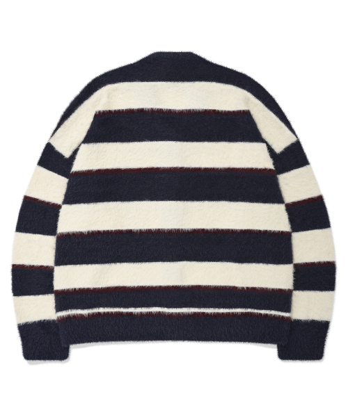 Retriever Club（レトリーバークラブ）の「MULTI STRIPE CARDIGAN [NAVY]（カーディガン/ボレロ・レディース・その他・FREE）」の3枚目の写真