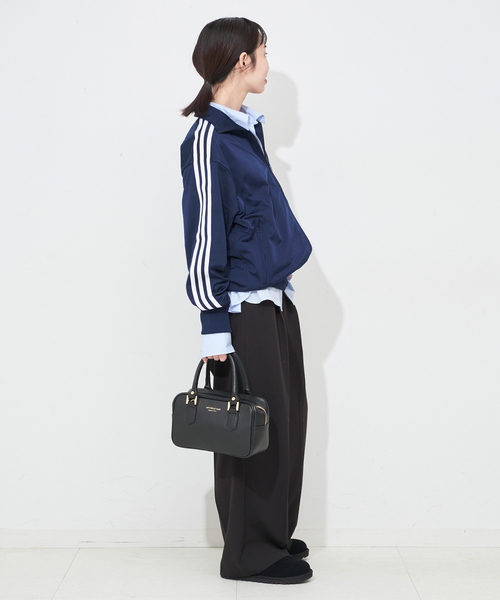 新品タグ付き⭐️2025FW新作⭐️フーディベスト⭐️ネイビー　ふーちゃん adidas/アディダス FBIRD TRACKTOP FWE48 【洗濯機使用可能