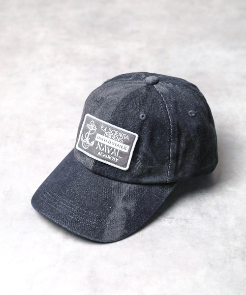 AVIREX(アヴィレックス)の「■AVIREX■US NAVY CAP(キャップ・メンズ・インディゴブルー/サックスブルー/ブラック・FREE)」の2枚目の写真