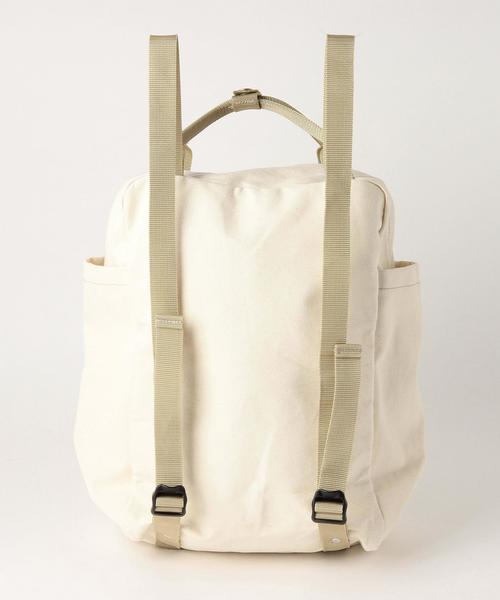 DANTON（ダントン）の「DANTONユーティリティバッグ/ DANTON UTILITY BAG ◆（バックパック/リュック・レディース・ホワイト/ブラック/オリーブ/ターコイズブルー/ベージュ/ワインレッド/ネイビー・フリー）」の9枚目の写真