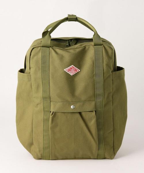 DANTON（ダントン）の「DANTONユーティリティバッグ/ DANTON UTILITY BAG ◆（バックパック/リュック・レディース・ホワイト/ブラック/オリーブ/ターコイズブルー/ベージュ/ワインレッド/ネイビー・フリー）」の18枚目の写真