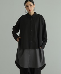 シャツワンピース（ブラック/黒色系）ファッション通販 - ZOZOTOWN