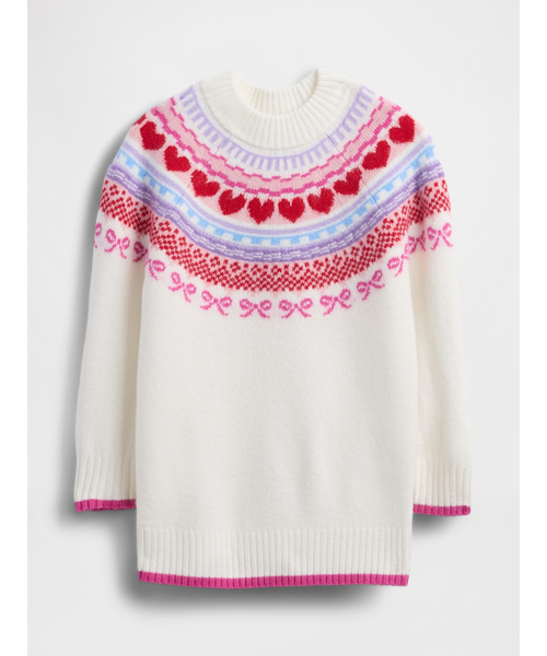 GAP（ギャップ）の「フェアアイル ニットワンピース (幼児・ベビー)（ワンピース・キッズ・アイボリー・95cm/110cm/90cm/70cm/100cm/105cm/80ｃｍ）」の2枚目の写真