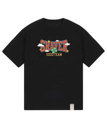 [ユニセックス]GOOD-TEAM 半袖Tシャツ_ブラック