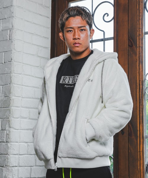 RTEG OE/OPファーフーディー（その他アウター）｜adamsJUGGLER