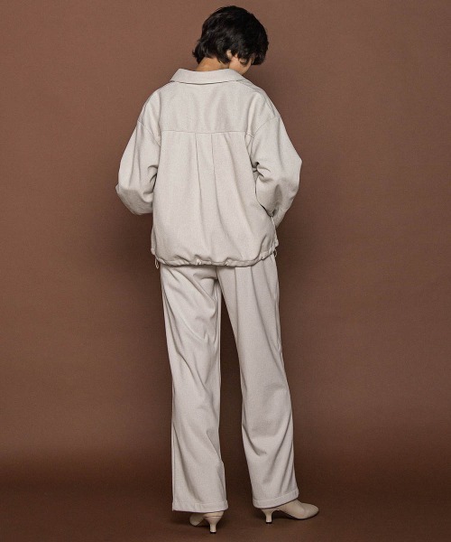 MAYSON GREY（メイソングレイ）の「【楽・美・軽】スキッパーブラウス≪手洗い可能≫（シャツ/ブラウス・レディース・オフホワイト/ブラウン/グレー系その他・M）」の10枚目の写真