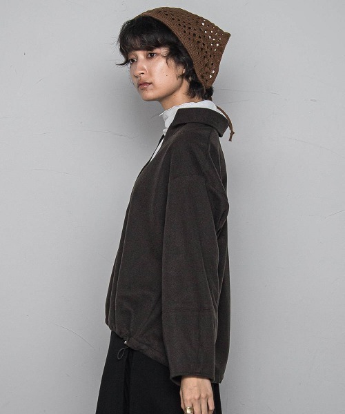 MAYSON GREY（メイソングレイ）の「【楽・美・軽】スキッパーブラウス≪手洗い可能≫（シャツ/ブラウス・レディース・オフホワイト/ブラウン/グレー系その他・M）」の18枚目の写真