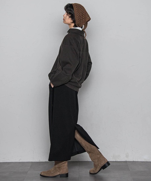 MAYSON GREY（メイソングレイ）の「【楽・美・軽】スキッパーブラウス≪手洗い可能≫（シャツ/ブラウス・レディース・オフホワイト/ブラウン/グレー系その他・M）」の22枚目の写真