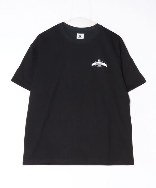 NEWTRAL(ニュートラル)の「【NEWTRAL】Lion_Circle_Logo Tee(Tシャツ/カットソー・メンズ・ブラック/ホワイト・MEDIUM/LARGE/X-LARGE)」の9枚目の写真