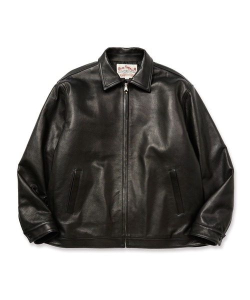 CALEE（キャリー）の「LEATHER SWINGTOP ＜WITH PYTHON LEATHER