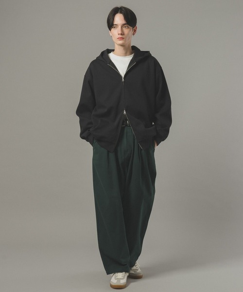 RAGEBLUE（レイジブルー）の「ボンディングジップパーカー【セットアップ対応】（パーカー・メンズ・レッド/グレー系その他/ブラック・MEDIUM/LARGE）」の22枚目の写真