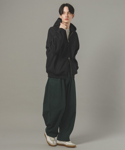 RAGEBLUE（レイジブルー）の「ボンディングジップパーカー【セットアップ対応】（パーカー・メンズ・レッド/グレー系その他/ブラック・MEDIUM/LARGE）」の17枚目の写真