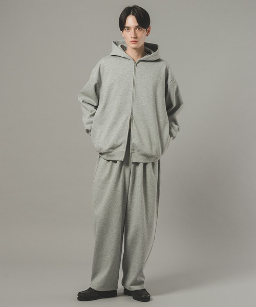 RAGEBLUE（レイジブルー）の「ボンディングジップパーカー【セットアップ対応】（パーカー・メンズ・レッド/グレー系その他/ブラック・MEDIUM/LARGE）」の12枚目の写真