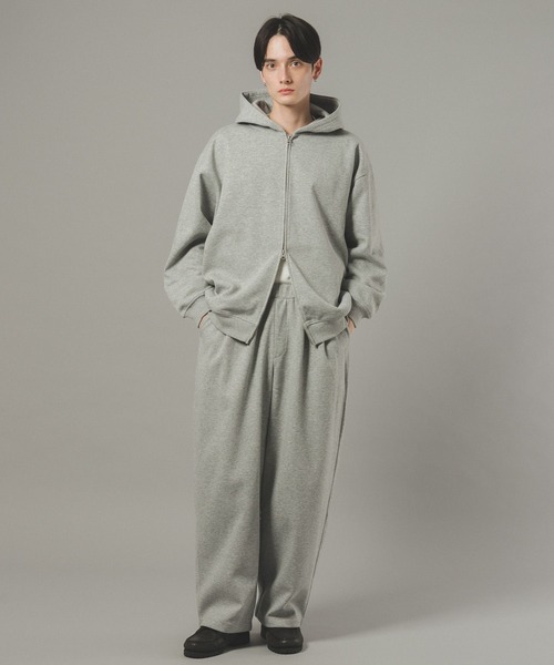 RAGEBLUE（レイジブルー）の「ボンディングジップパーカー【セットアップ対応】（パーカー・メンズ・レッド/グレー系その他/ブラック・MEDIUM/LARGE）」の13枚目の写真