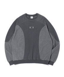 CRITIC（クリティック）の「INCISION PIGMENT SWEATSHIRTS CHARCOAL（スウェット）」