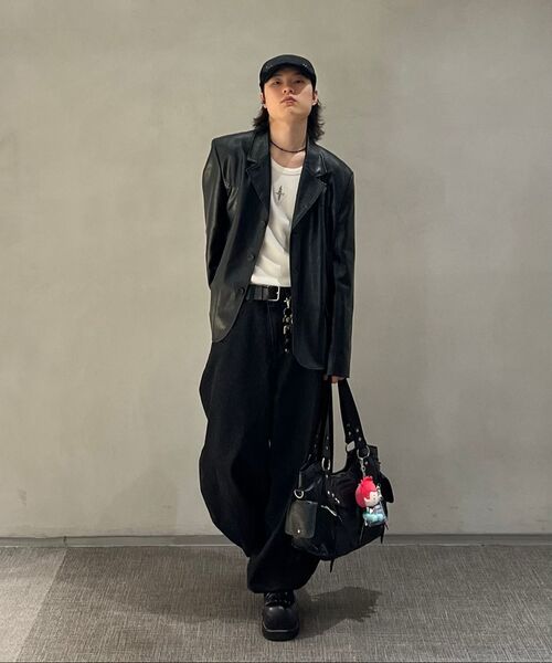 KICHUL(キチョル)の「BASIC BALLOON DENIM PANTS (BLACK)(デニムパンツ・レディース・その他・X-SMALL/SMALL/MEDIUM/LARGE)」の9枚目の写真