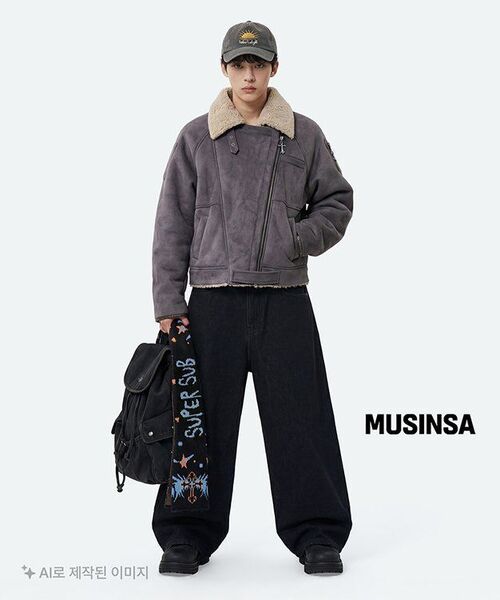 KICHUL(キチョル)の「BASIC BALLOON DENIM PANTS (BLACK)(デニムパンツ・レディース・その他・X-SMALL/SMALL/MEDIUM/LARGE)」の13枚目の写真