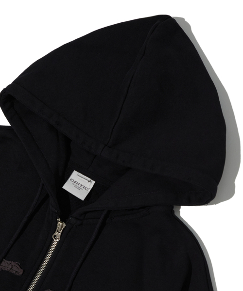CRITIC(クリティック)の「BREAKING WORMHOLE HOODIE ZIPUP BLACK(パーカー・レディース・その他・MEDIUM/LARGE/X-LARGE)」の4枚目の写真