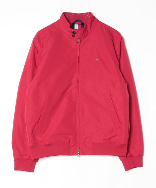 TOMMY HILFIGER（トミーヒルフィガー）の「ハリントンジャケット（ブルゾン・メンズ・マルチ/レッド・LARGE/SMALL/MEDIUM/X-LARGE）」の2枚目の写真
