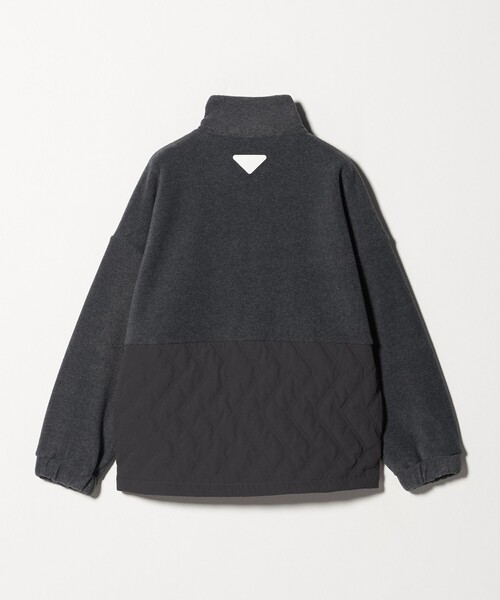 セール】ウィメンズ キルティング フリース クオータージップ プル