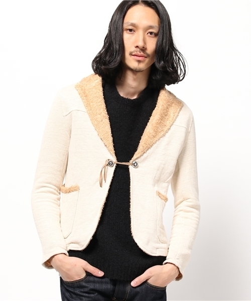 BHY-biography(ビーエイチワイバイオグラフィー)の「LINEN SHORT LUNCH COAT/リネンショートランチコート(その他アウター・メンズ・ナチュラル・44)」の1枚目の写真