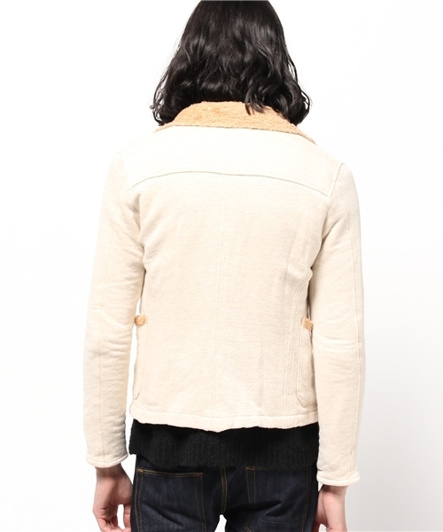 BHY-biography(ビーエイチワイバイオグラフィー)の「LINEN SHORT LUNCH COAT/リネンショートランチコート(その他アウター・メンズ・ナチュラル・44)」の3枚目の写真