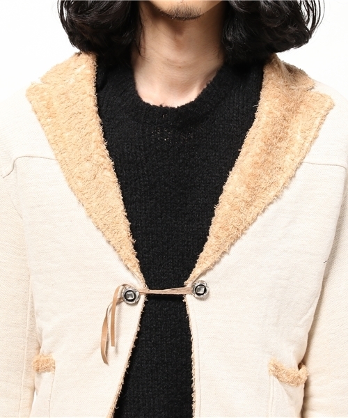 BHY-biography(ビーエイチワイバイオグラフィー)の「LINEN SHORT LUNCH COAT/リネンショートランチコート(その他アウター・メンズ・ナチュラル・44)」の5枚目の写真