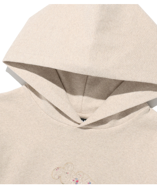 NICE GHOST CLUB(ナイスゴーストクラブ)の「BUNNYBEAR DOLL HOODIE_BEIGE(NG2FFFT555A)(パーカー・レディース・ベージュ・SMALL/MEDIUM)」の3枚目の写真