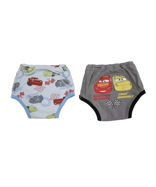 Disney（ディズニー）の「ディズニー 3層トレーニングパンツ 2枚組（おむつ用品/おむつポーチ・キッズ・グレー/ピンク系その他/ライトブルー/ピンク・95cm/90cm/100cm）」の2枚目の写真