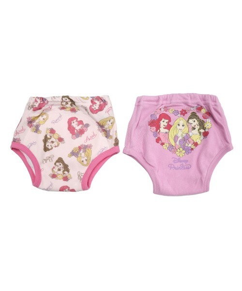 Disney（ディズニー）の「ディズニー 3層トレーニングパンツ 2枚組（おむつ用品/おむつポーチ・キッズ・グレー/ピンク系その他/ライトブルー/ピンク・95cm/90cm/100cm）」の3枚目の写真