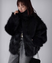 ブルゾン（ブラック/黒色系・フェイクファー）ファッション通販 - ZOZOTOWN