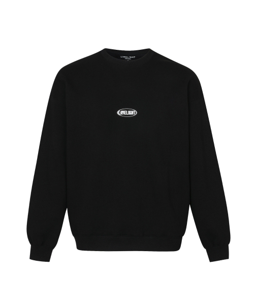 LIMELIGHT APPAREL(ライムライトアパレル)の「オペラルオーバルロゴスウェットシャツオーバーサイズ(ブラック/ホワイト)(スウェット・メンズ・その他・LARGE)」の1枚目の写真