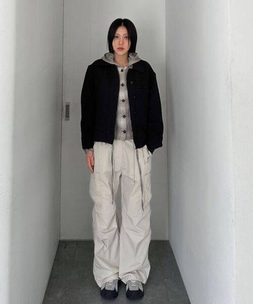 INSILENCE WOMEN(インサイレンスウーマン)の「ダブルガーゼカットオフジャンパー CREAME(その他アウター・レディース・その他・MEDIUM/SMALL)」の8枚目の写真