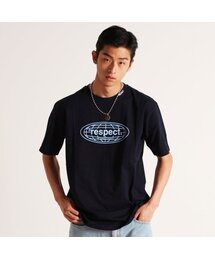 front logo tee (navy)