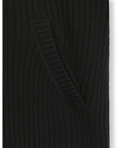 BESLOW(ビースロー)の「OVERSIZED HOOD KNIT ZIP UP BLACK(カーディガン/ボレロ・メンズ・その他・SMALL/MEDIUM)」の3枚目の写真