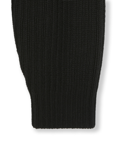 BESLOW(ビースロー)の「OVERSIZED HOOD KNIT ZIP UP BLACK(カーディガン/ボレロ・メンズ・その他・SMALL/MEDIUM)」の4枚目の写真