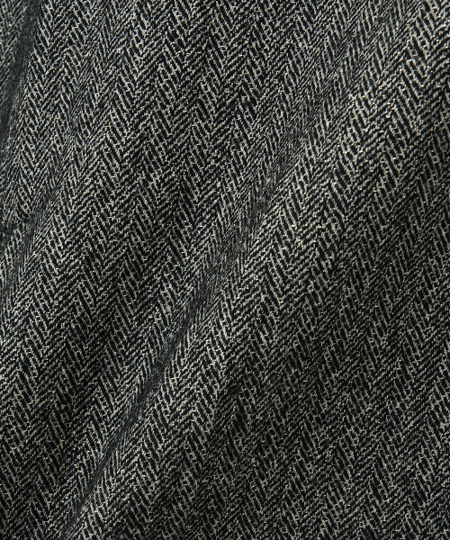 NOIRER(ノイア)の「シャイニングウールセミハイウエストパンツ(グレー)(スラックス・メンズ・その他・48/50/52)」の7枚目の写真