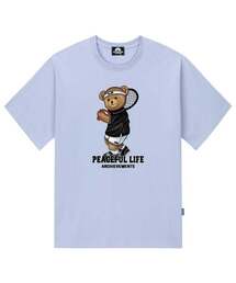 TENNIS BOY BEAR Tシャツ - パープル