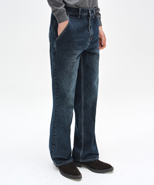 DECET(デケト)の「Dawn Semi Flared Jeans DCPT044DBlue(デニムパンツ・レディース・その他・26/28/30/32/34)」の3枚目の写真