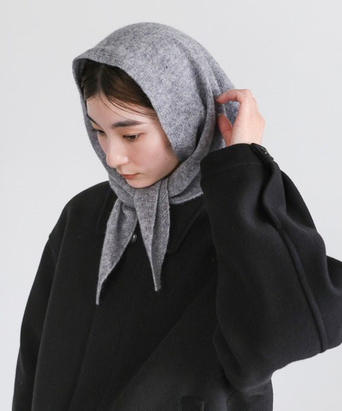 ソフトタッチニットバブーシュカ（ネックウォーマー/スヌード