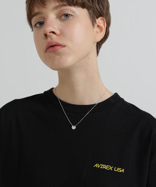 AVIREX（アヴィレックス）の「HEART HORSESHOE CZ  NECKLACE（SILVER) by J.H.M CO.,LTD.（ネックレス・レディース・シルバー・F）」の2枚目の写真