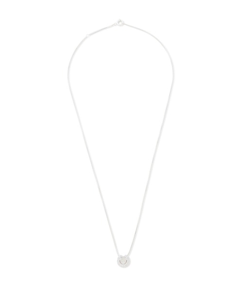 AVIREX（アヴィレックス）の「HEART HORSESHOE CZ  NECKLACE（SILVER) by J.H.M CO.,LTD.（ネックレス・レディース・シルバー・F）」の10枚目の写真