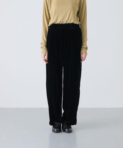 かぐれ（カグレ）の「レーヨンシルクベルベットパンツ（その他パンツ・レディース・ブラック・FREE）」の8枚目の写真